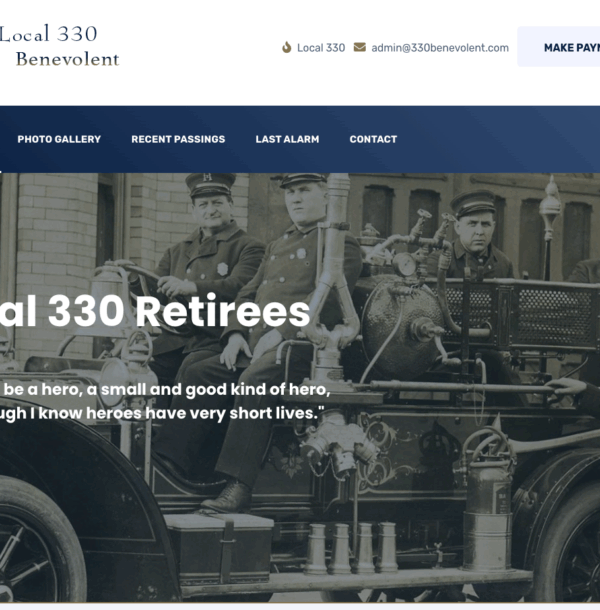 330Benevolent_0 (1) Local330 Benevolent Fund website
