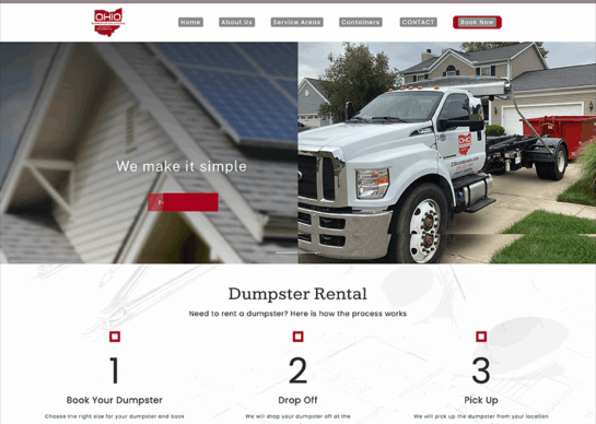 330 Containers website