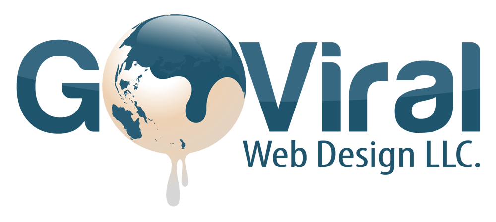 Goviral Web Design LLC. Logo