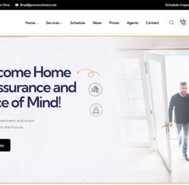Proven Choice Home Inspection Website